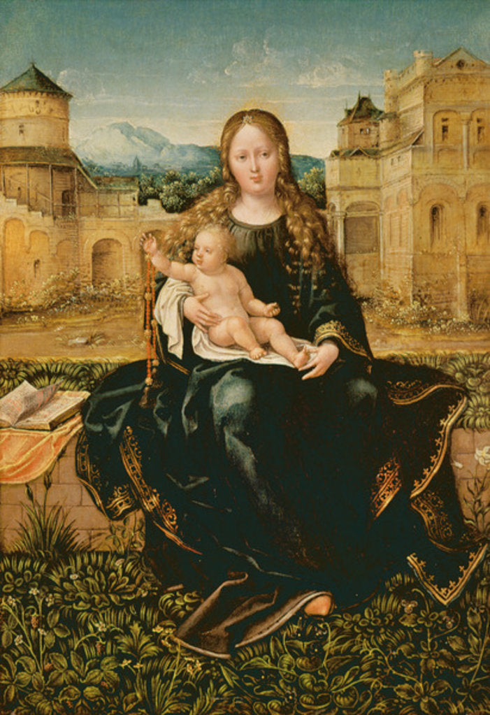 Detail of The Virgin and Child, c.1498-1500 by Albrecht Dürer or Duerer