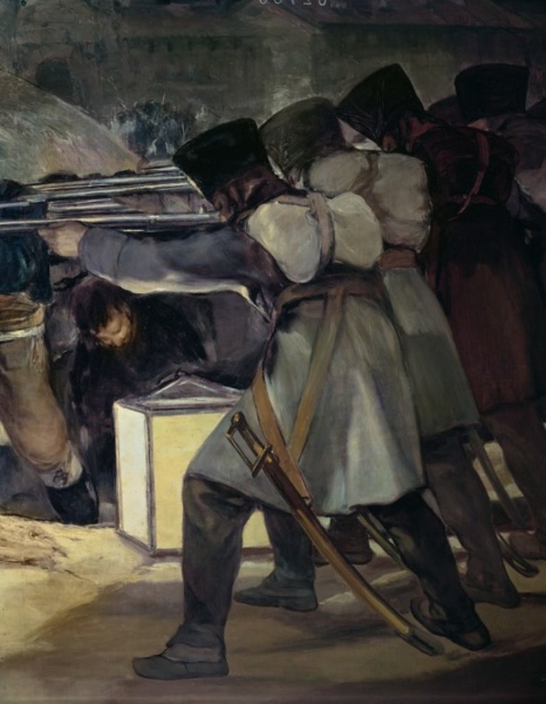 Detail of The 3rd May 1808, Madrid, 1814 by Francisco Jose de Goya y Lucientes
