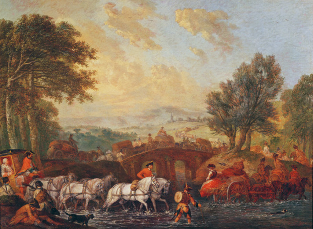 Detail of A Marching Army by Jan Peeter Verdussen