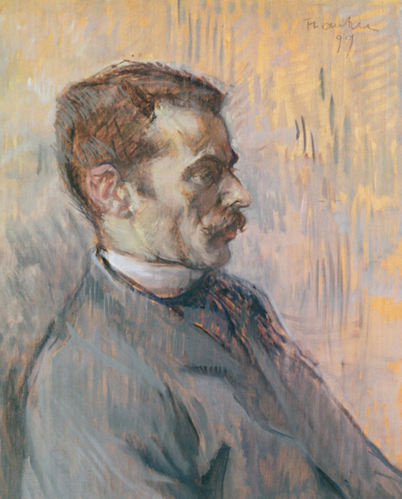 Detail of My Guard, Château de Madrid Nursing Home at Neuilly, 1899 by Henri de Toulouse-Lautrec