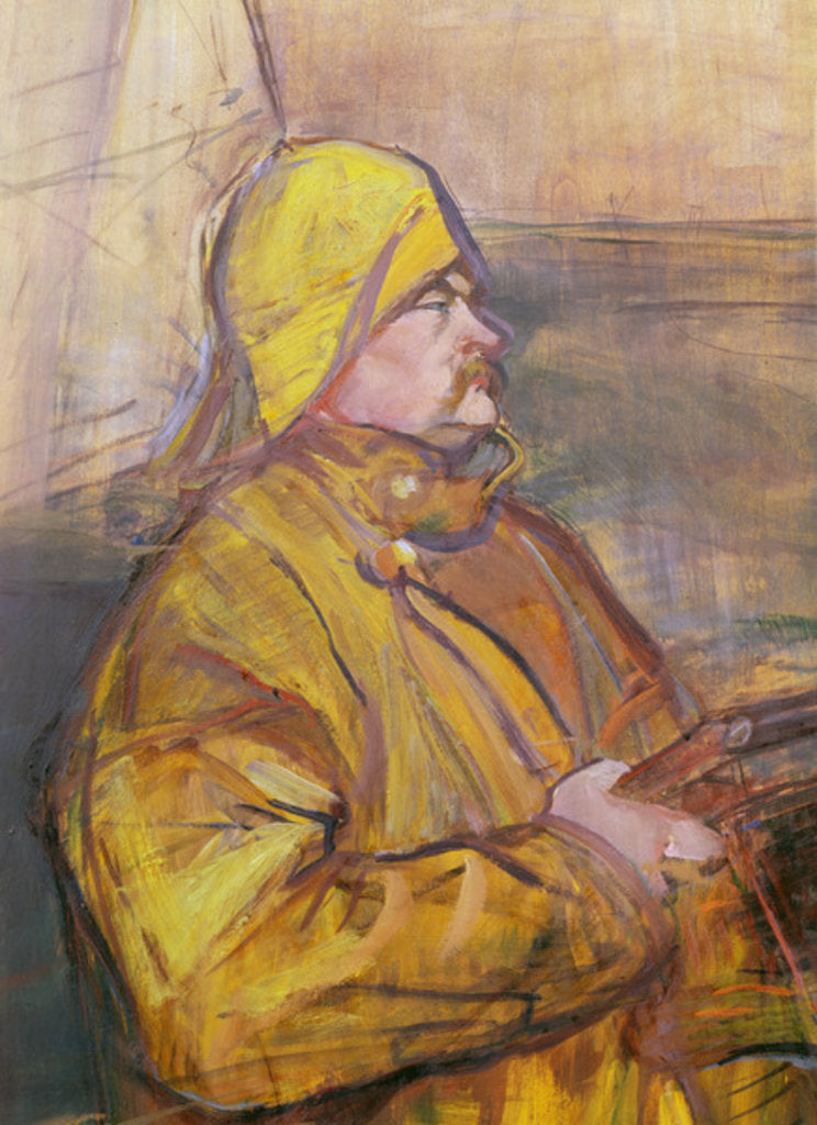 Detail of Monsieur Maurice Joyant, 1900 by Henri de Toulouse-Lautrec