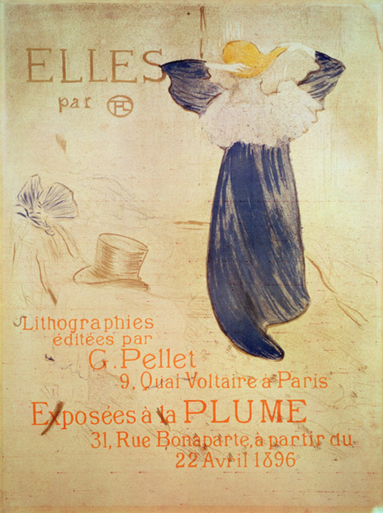 Detail of Elles by Henri de Toulouse-Lautrec