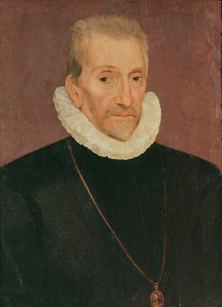 Detail of Portrait of Jacques Hurault, sire of Vibraye by French School