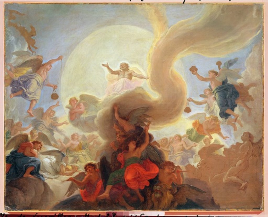 Detail of Hosanna by Charles Le Brun