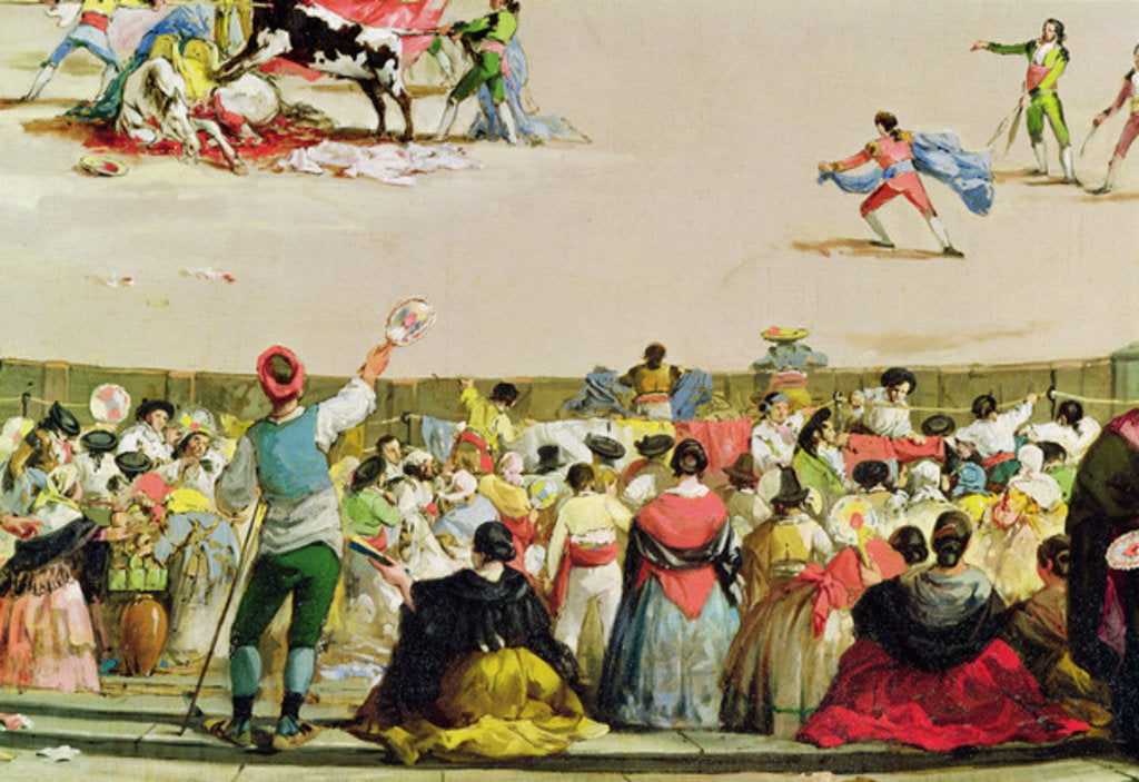 Detail of The Bullfight by Francisco Goya y Lucientes