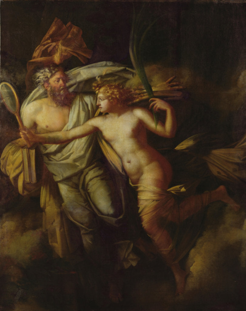 Detail of Fragment of the Triumph of the French People, or The 10 August, 1799 by Philippe Auguste Hennequin