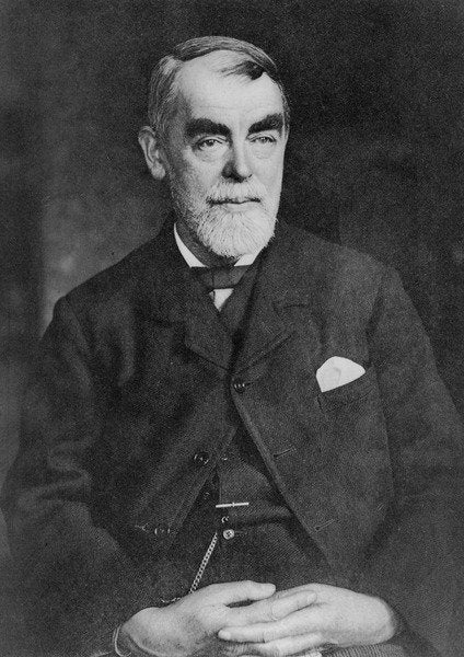 Detail of Portrait of Samuel Butler, c.1880-90 by English Photographer