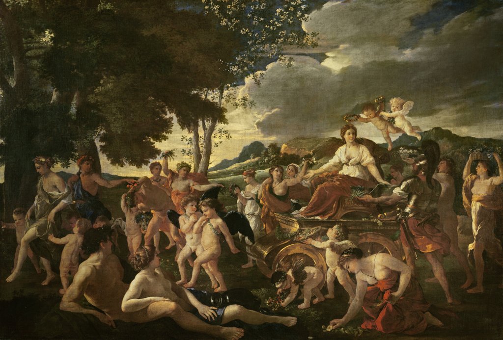 Detail of The Triumph of Flora, c.1627-28 by Nicolas Poussin