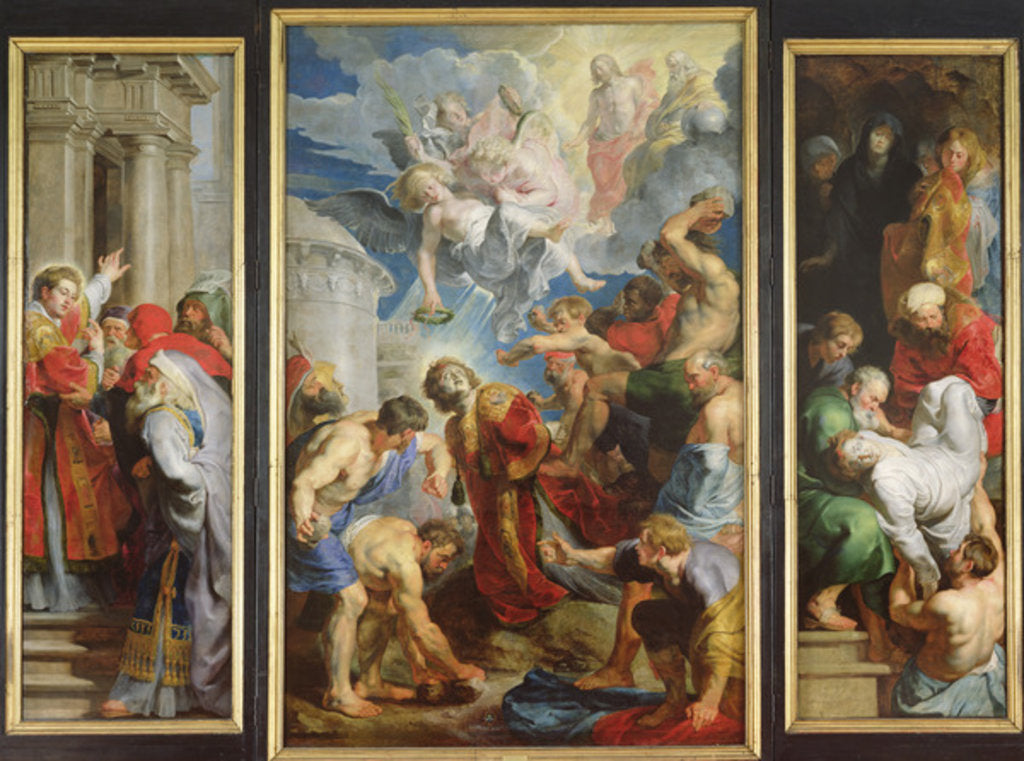 Detail of The Martyrdom of St. Stephen, c.1617 by Peter Paul Rubens