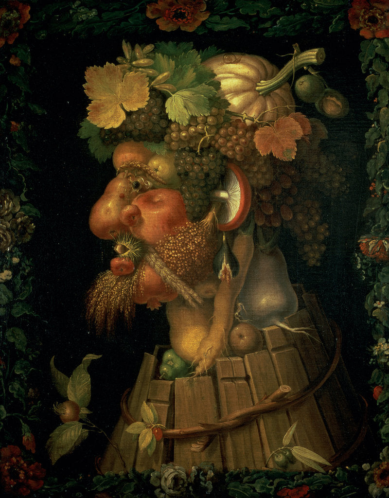 Detail of Autumn, 1573 by Giuseppe Arcimboldo