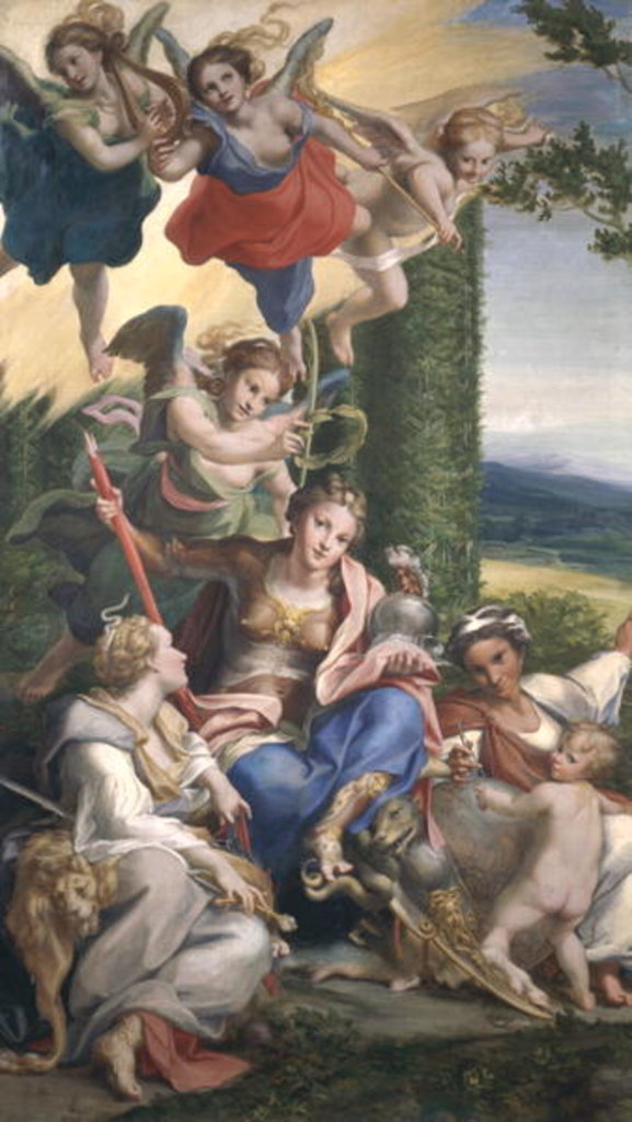 Detail of Allegory of the Virtues, c.1529-30 by Correggio