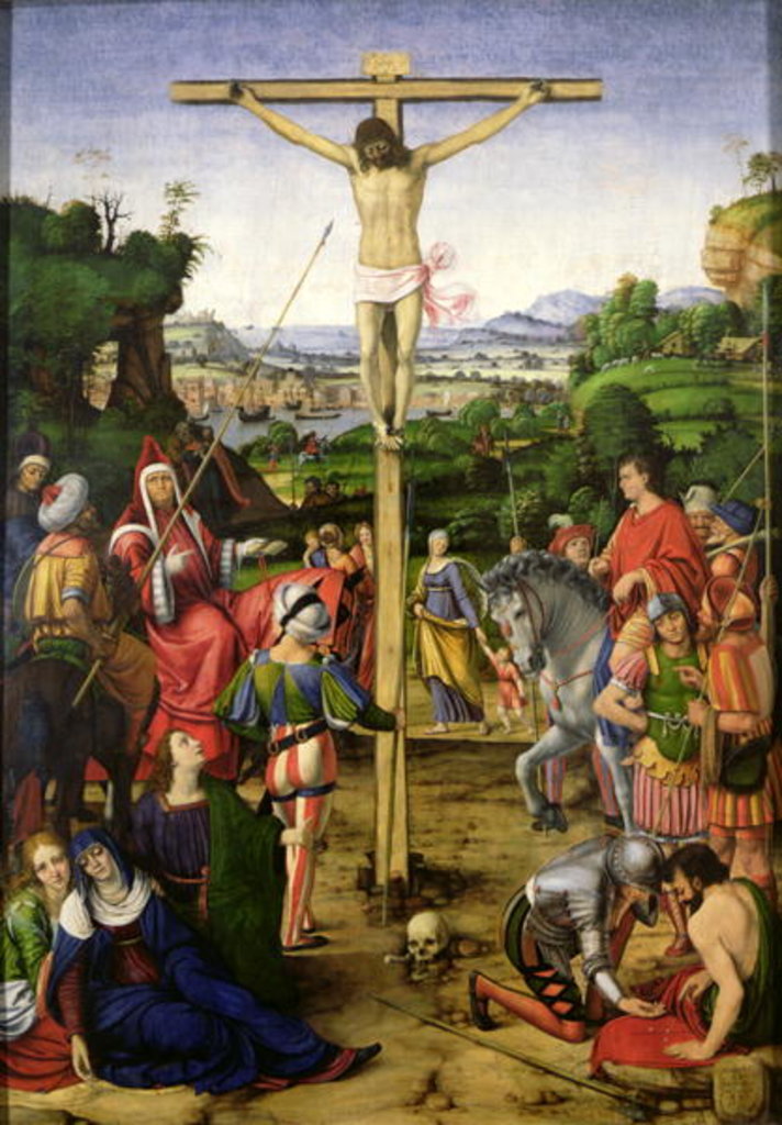 Detail of The Crucifixion, 1503 by Andrea Solario