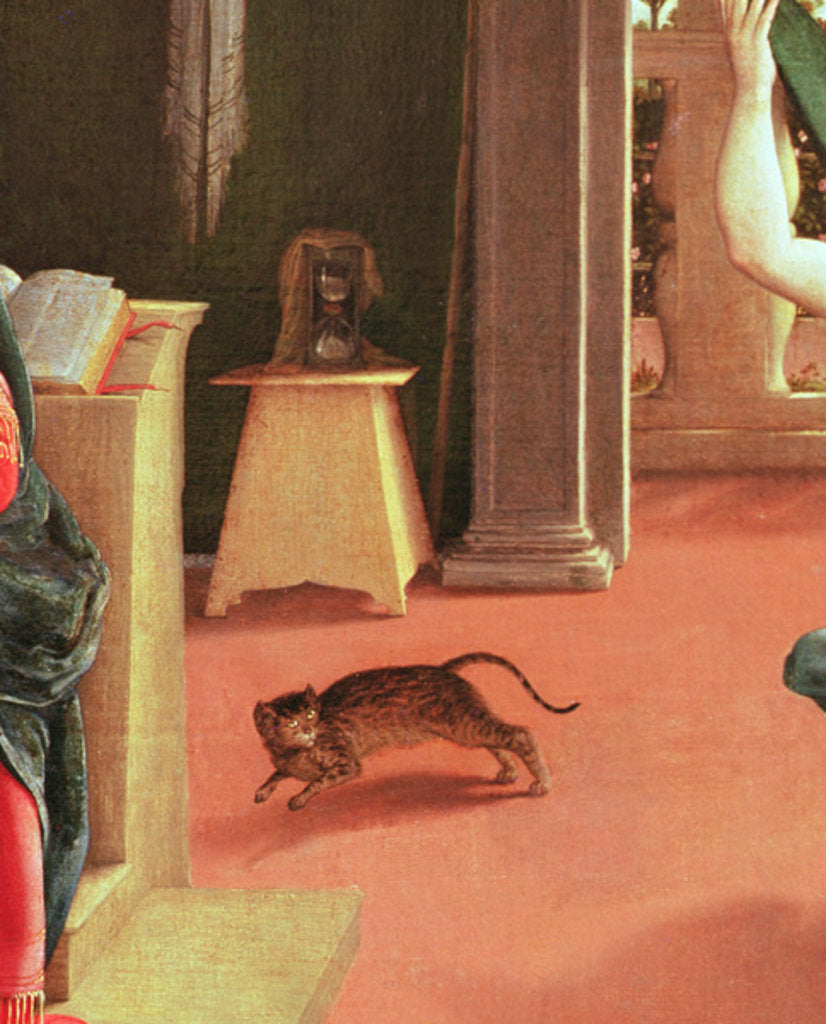 Detail of The Annunciation, c.1534-35 by Lorenzo Lotto