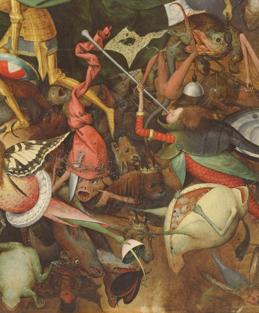 Detail of The Fall of the Rebel Angels, 1562 by Pieter the Elder Bruegel