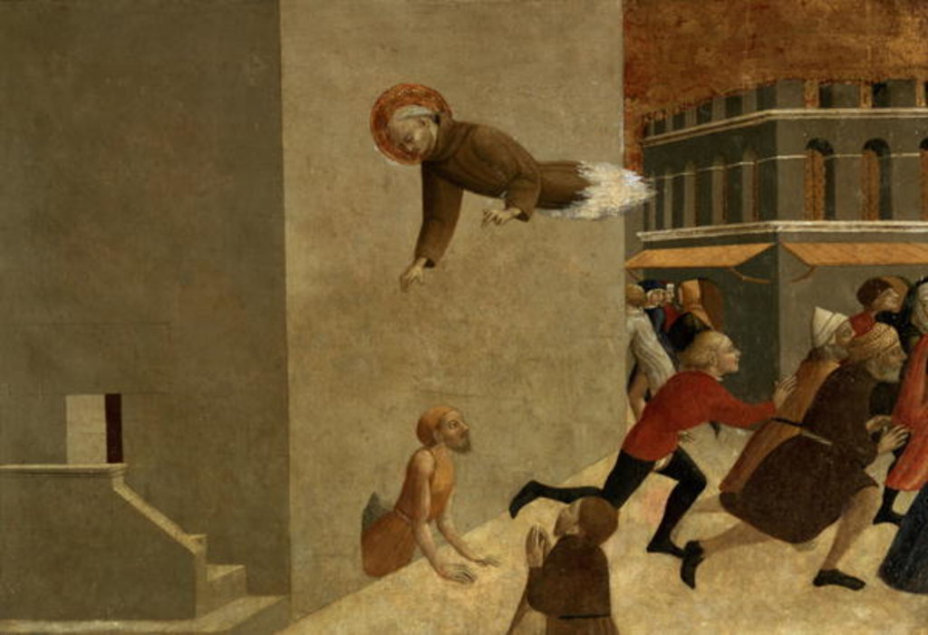 Detail of The Blessed Ranieri Rasini delivering the Poor from the Prison in Florence by Sassetta