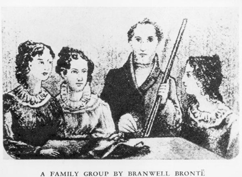 Detail of The Bronte Family by Patrick Branwell Bronte
