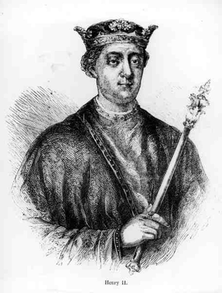 Detail of Henry II by English School