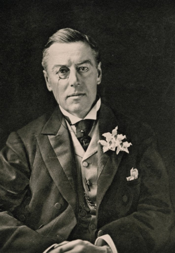 Detail of Joseph Chamberlain by English Photographer