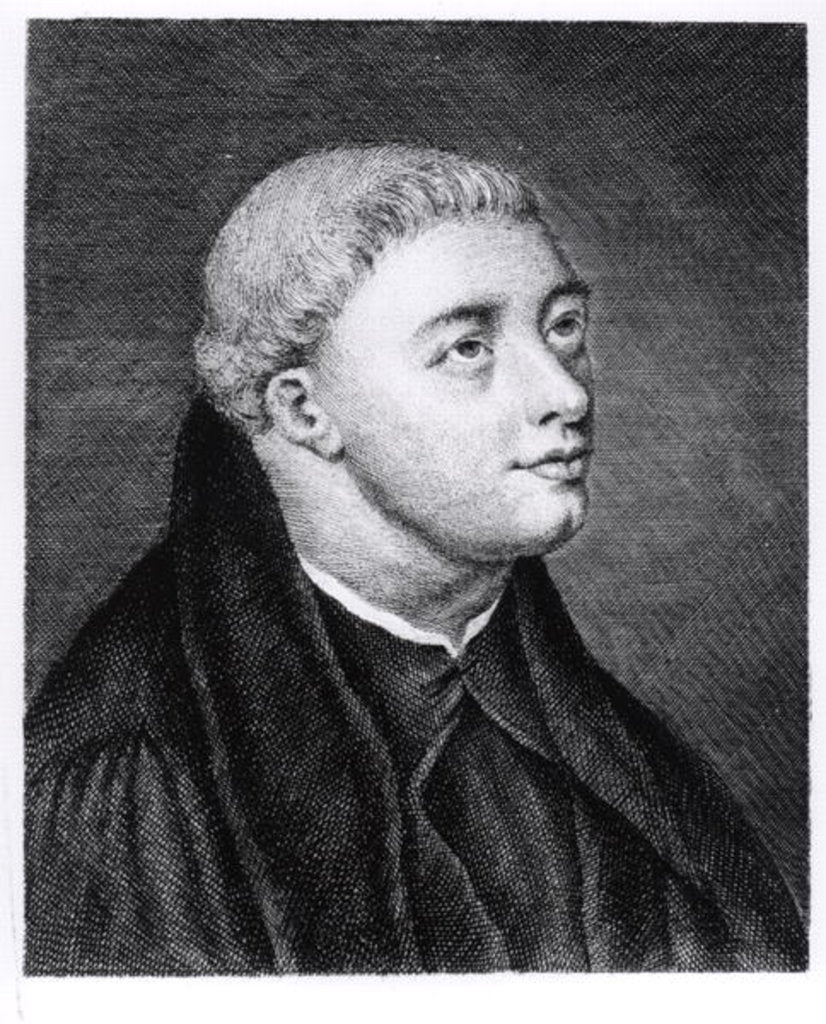 Detail of John Lydgate by English School