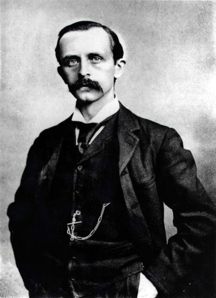 Detail of Sir James Matthew Barrie by English Photographer