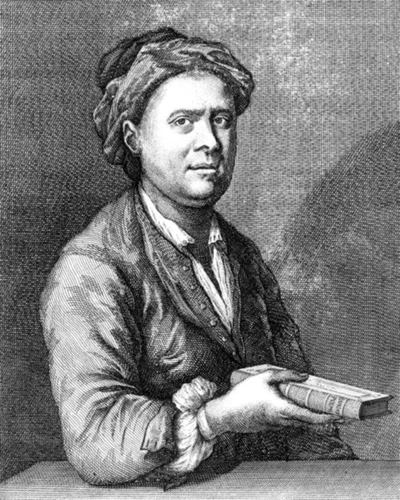 Detail of Allan Ramsay by English School