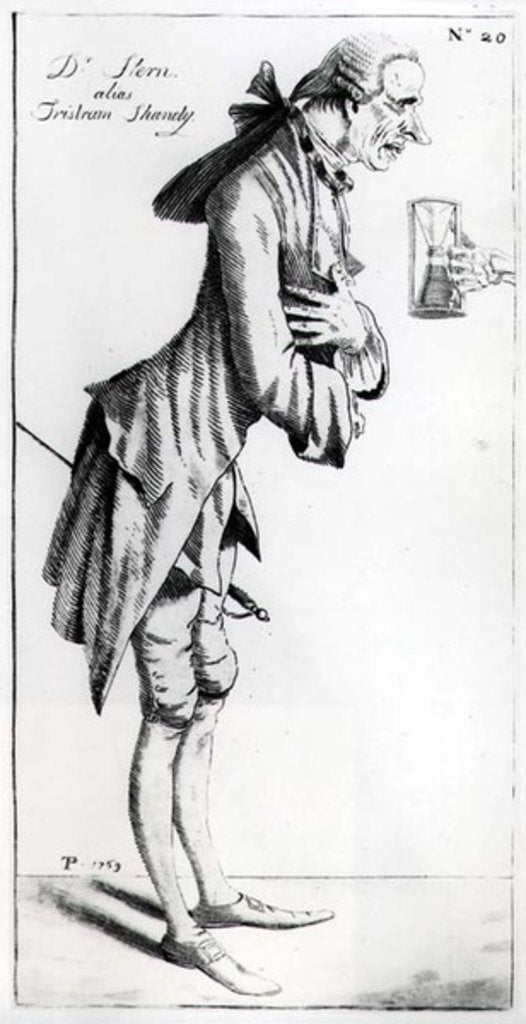 Detail of Laurence Sterne by English School