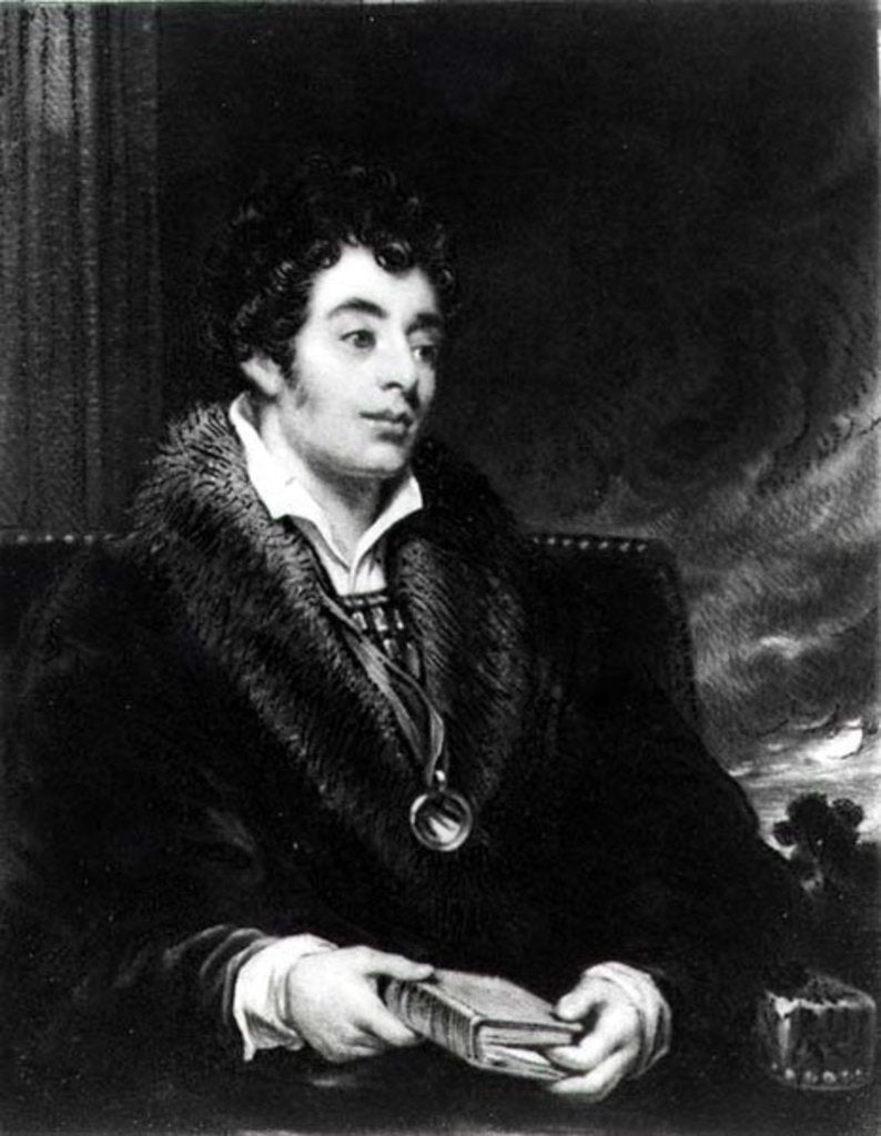 Detail of Portrait of Robert Southey by English School