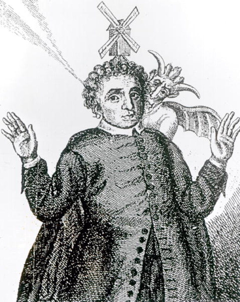 Detail of Hugh Peter fiery army preacher, Leveller sympathizer and supporter of the regicide by English School