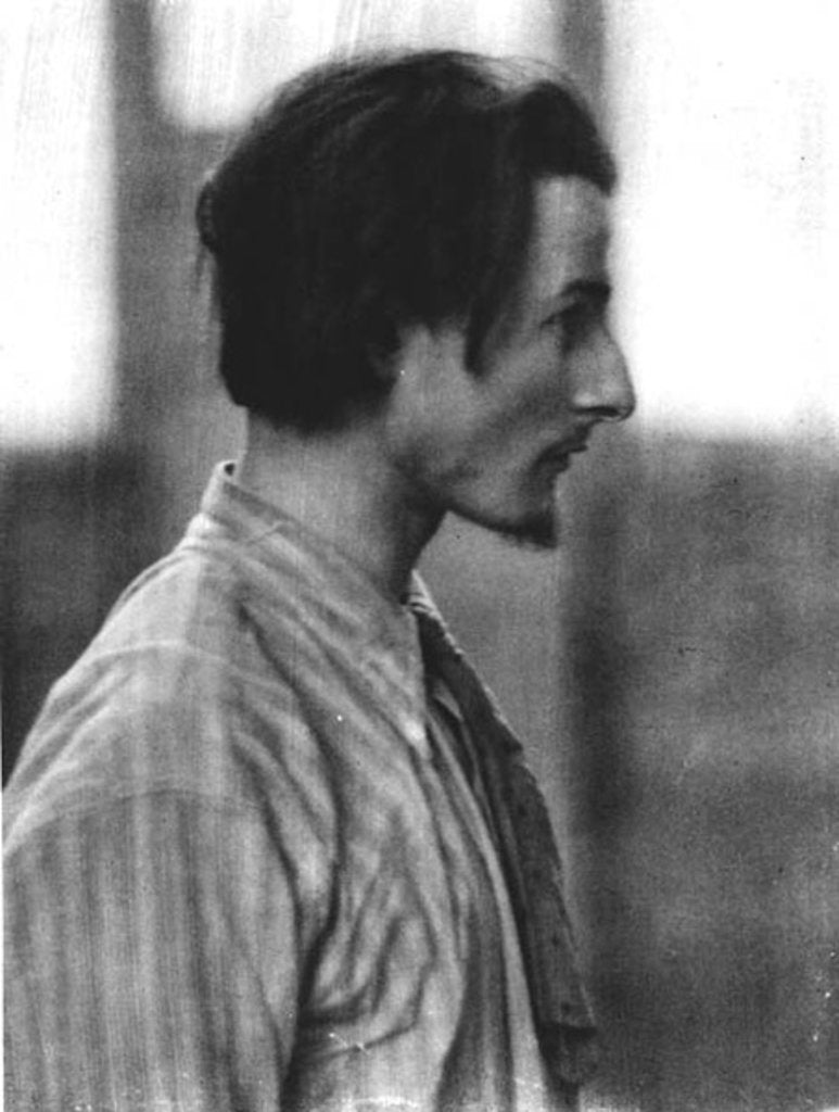 Detail of Henri Gaudier-Brzeska by French Photographer