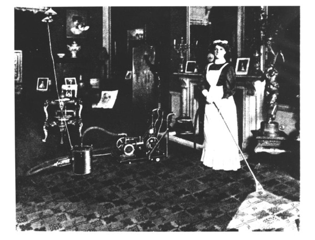 Detail of Vacuum Cleaner at Work by English Photographer