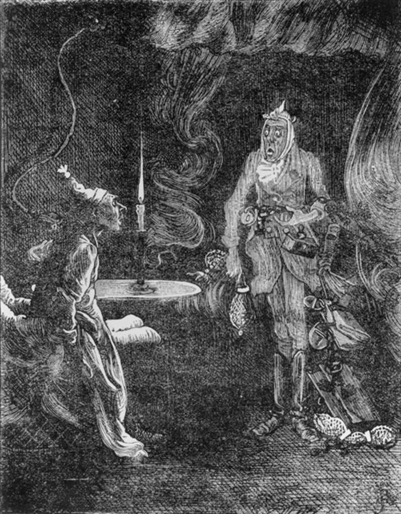 Detail of Marley's Ghost by English School