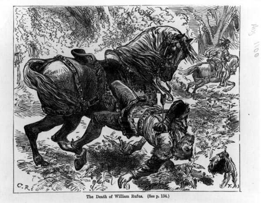 Detail of The Death of William Rufus by English School