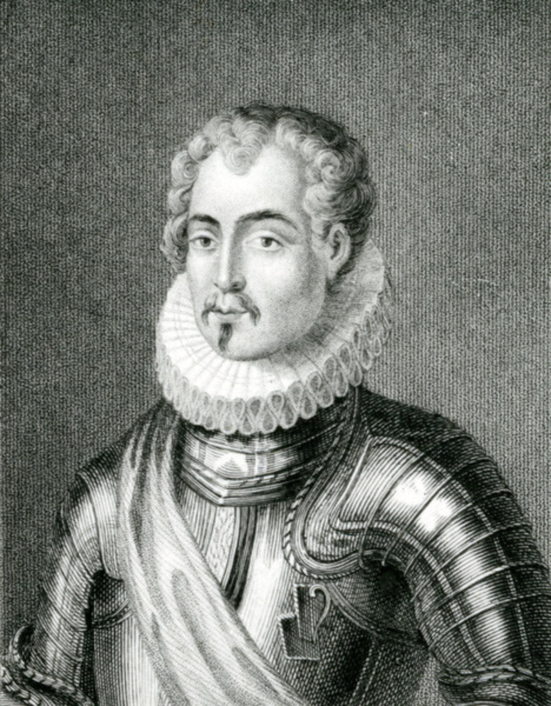 Detail of Portrait of Christopher Columbus, 1829 by British School