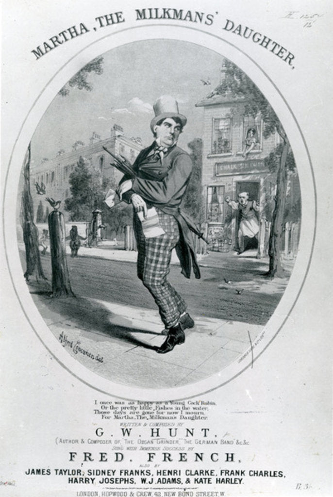 Detail of Martha the Milkman's Daughter by Anonymous