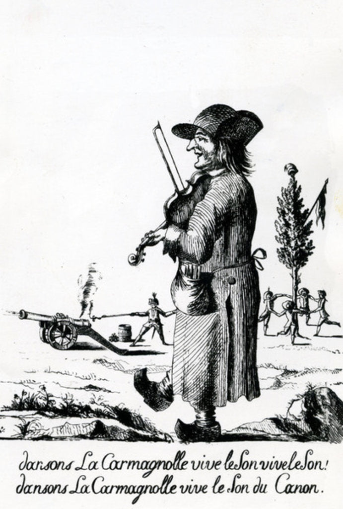 Detail of Dansons la Carmagnolle by Anonymous Anonymous