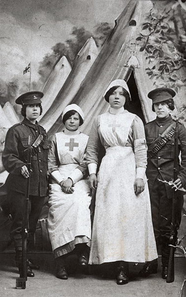 Detail of Women at War, 1914-18 by English Photographer