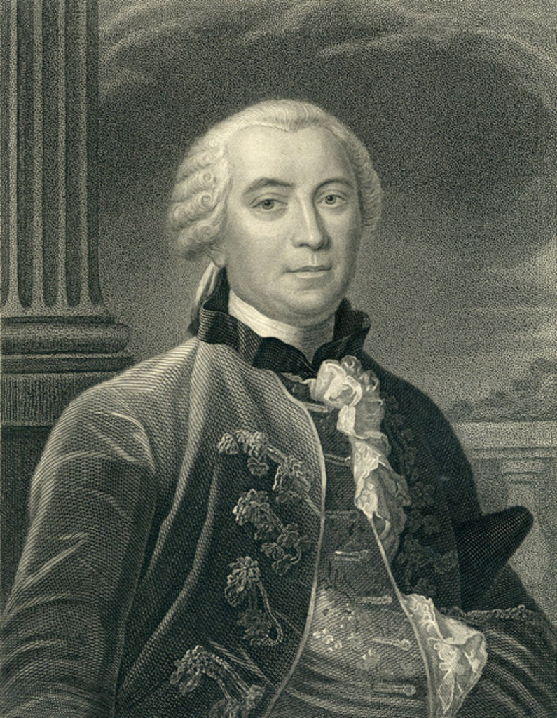 Detail of Georges-Louis Leclerc Count de Buffon by English School
