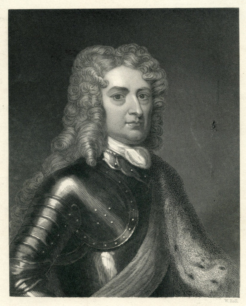 Detail of Portrait of John Churchill, 1st of Duke of Marlborough by English School