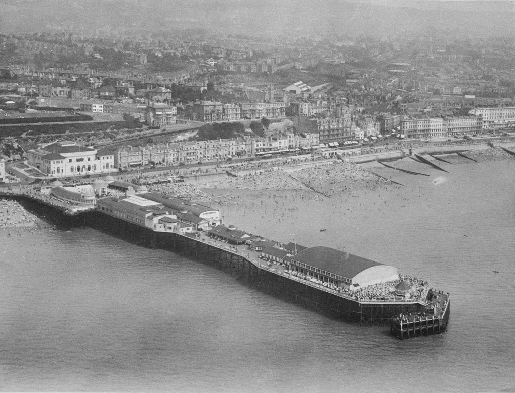 Detail of The Pier, Hastings, c.1930 by English Photographer