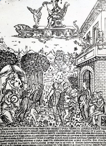 Detail of Venus, c.1464 by Baccio Baldini