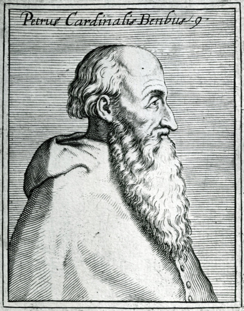 Detail of Portrait of Pietro Bembo by School Italian