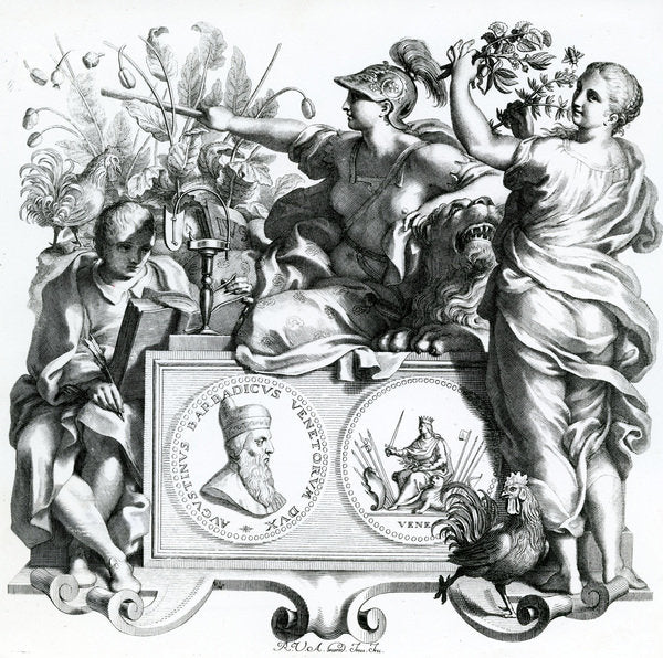 Detail of Venetian Doge Agostino Barbarigo by Italian School