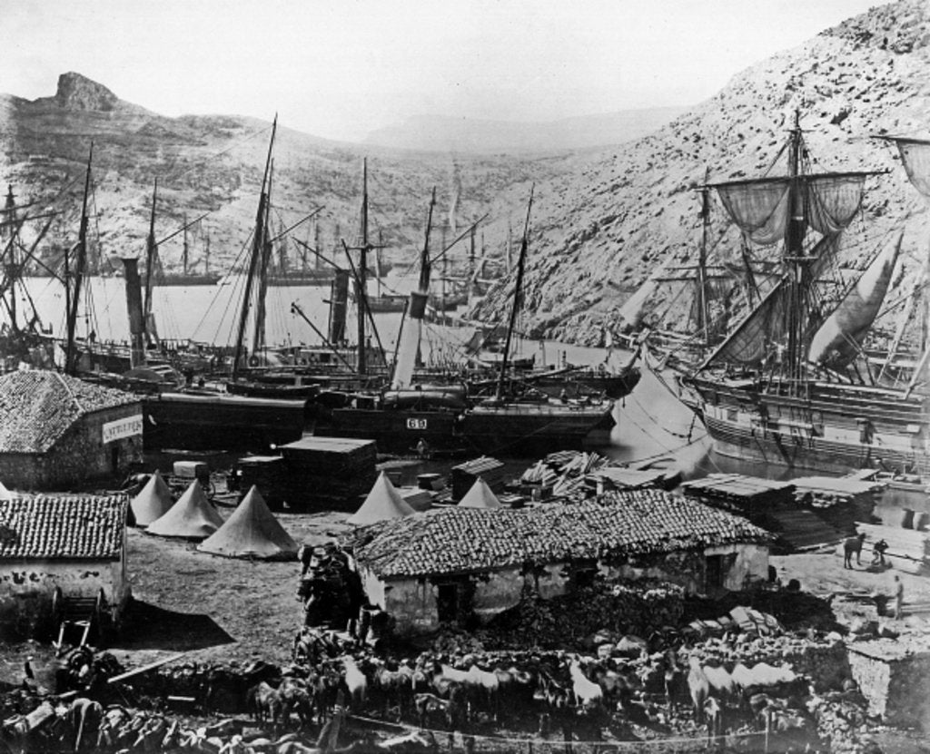 Detail of Cossack Bay, Crimea, c.1855 by Roger Fenton