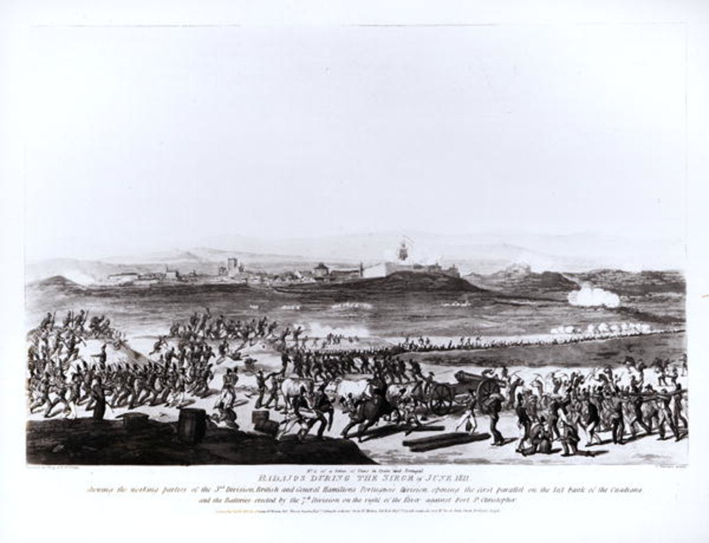 Detail of Badajos During the Siege of June 1811 by Thomas Staunton St. Clair