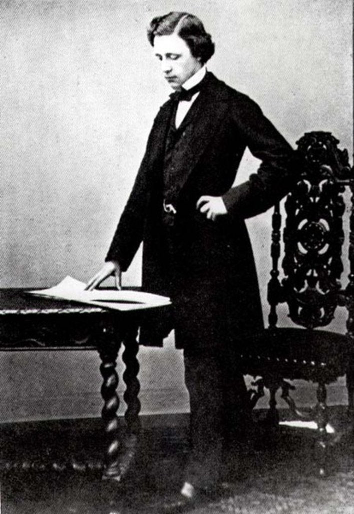 Detail of Lewis Carroll aged 29 by English Photographer