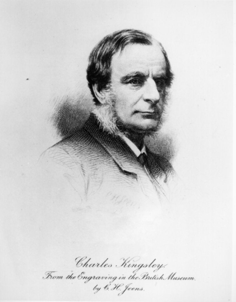 Detail of Charles Kingsley by Charles Henry Jeens
