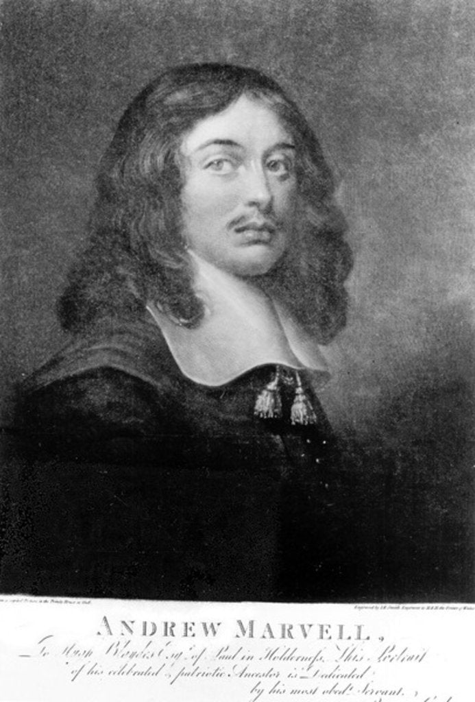 Detail of Andrew Marvell by English School