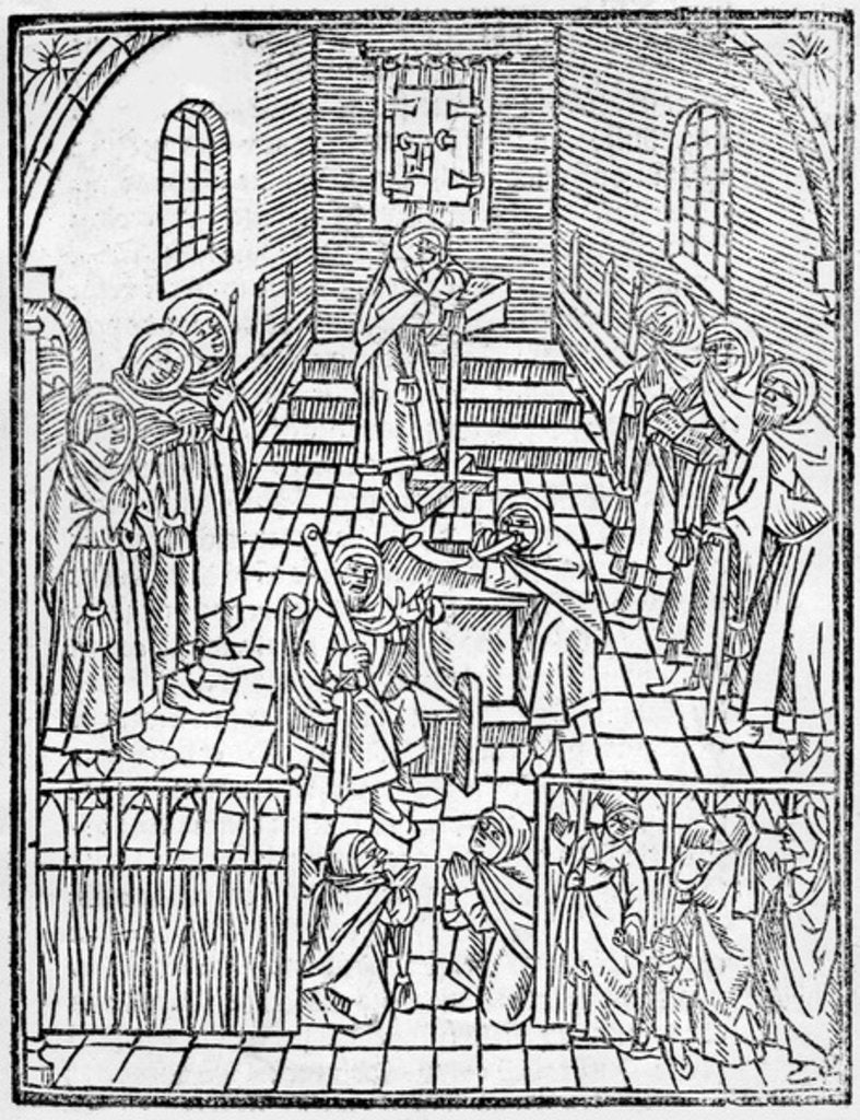 Detail of Jewish Confession, 1508 by German School