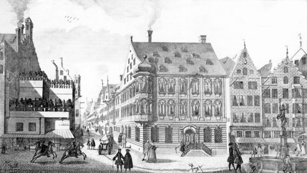 Detail of The Jewish District by Karl Remshard