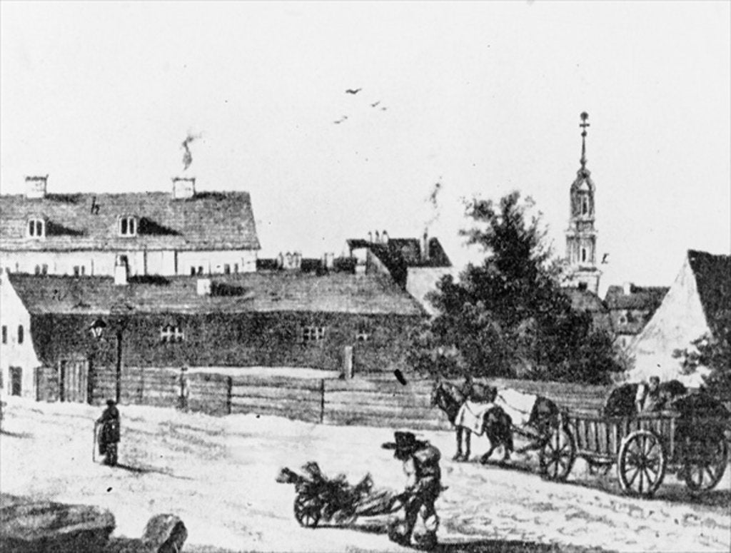 Detail of Lodging at the Rosenthaler gate by School German